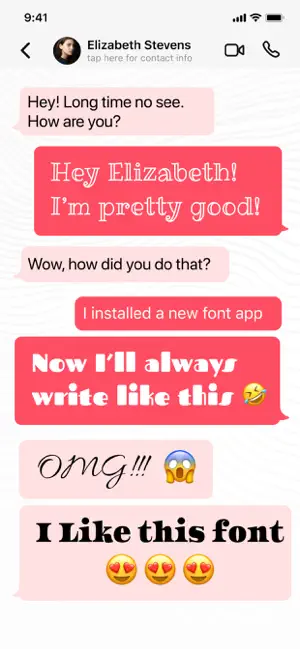 Font, Keyboard Skin for iPhone screenshot 7
