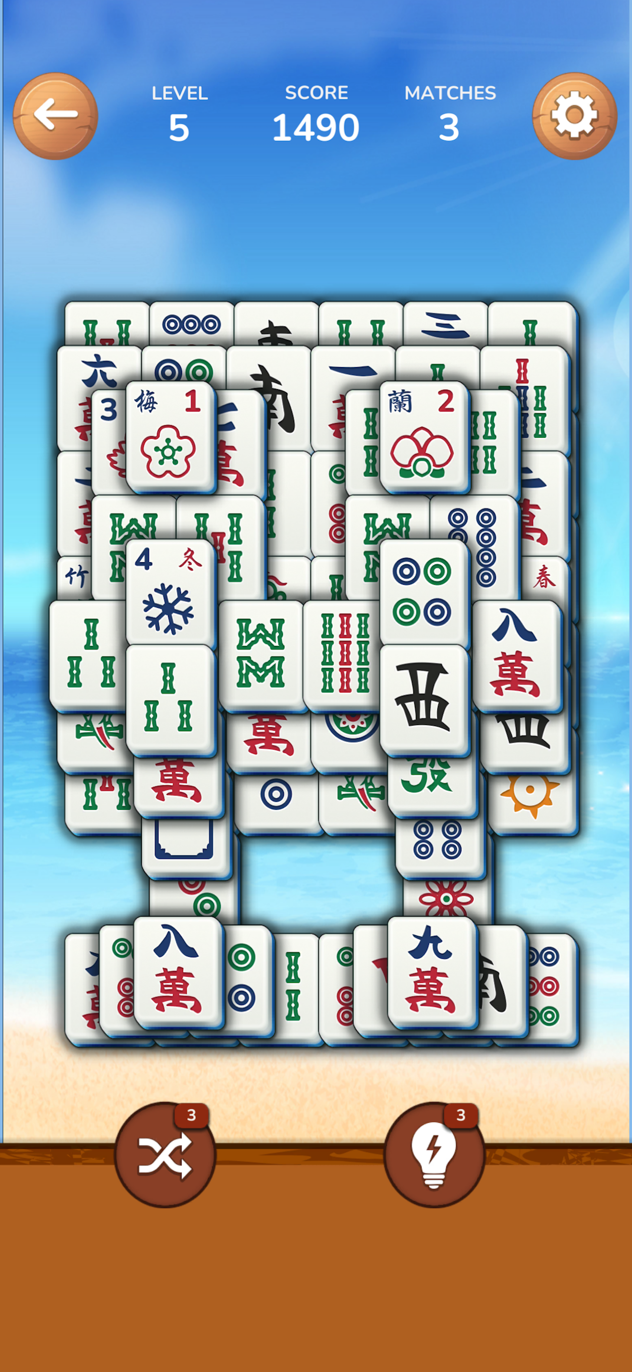 Mahjong Tiles Puzzle Classic