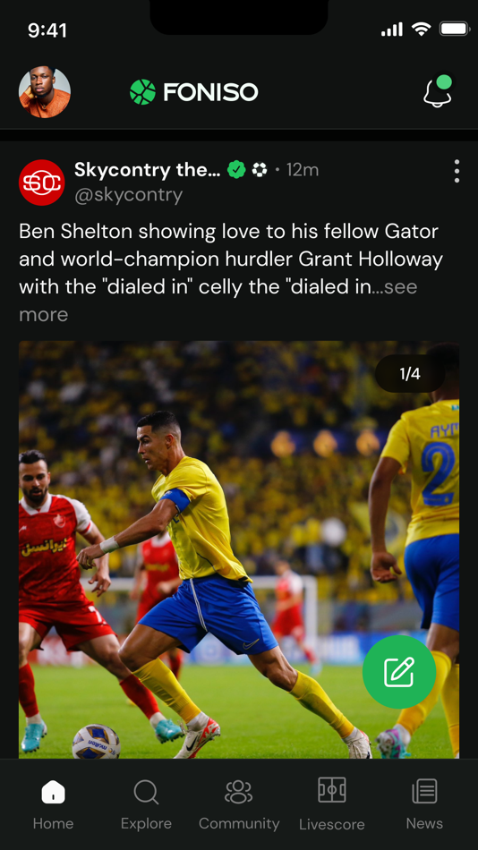 #1. Foniso (iOS) 由: Mbuotidem Essien