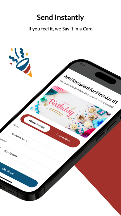 Say it in a Card iPhone screenshot 4 - Entertainment app