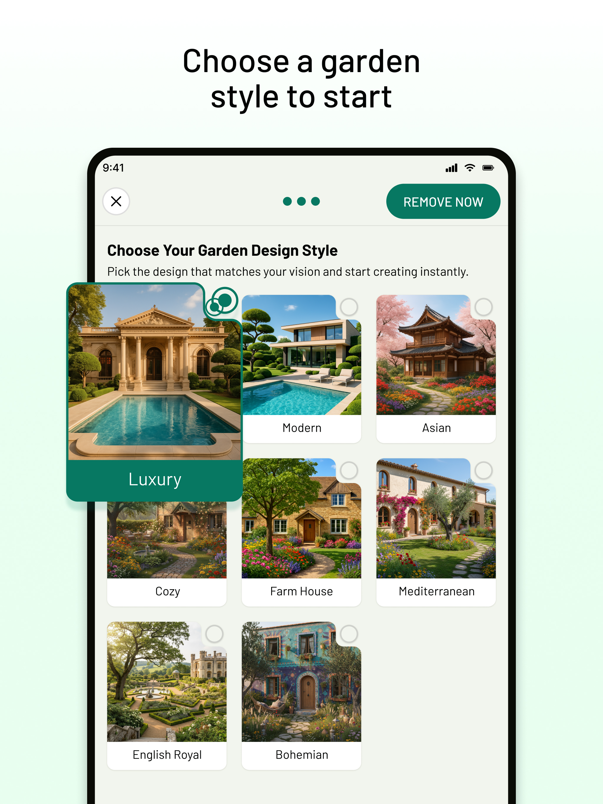 AI Garden Planner & Design