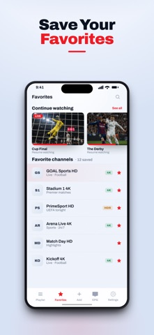 IPTV Player M3U8 Xtream - VIXO screenshot