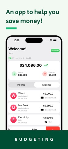 Spending App - Budget Tracker Screenshot 2 of 5