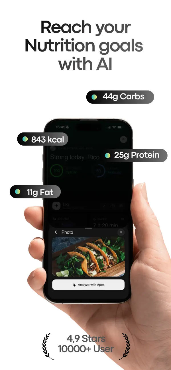 Screenshot #3 pour Apex: AI Fitness Coach