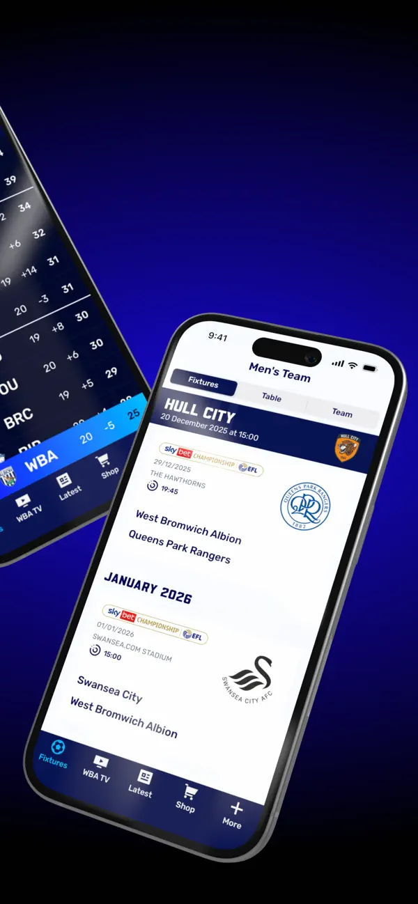 Screenshot #2 pour West Bromwich Albion