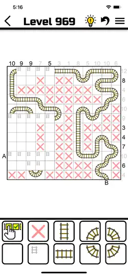 Screenshot von Train Tracks Puzzle auf dem iPhone 2
