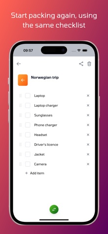 Packing List: Round Trip Screenshot 4 of 4