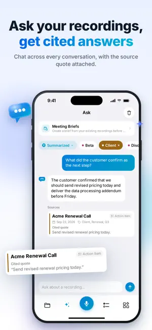 TalkBrief: AI Voice Summary screenshot 3