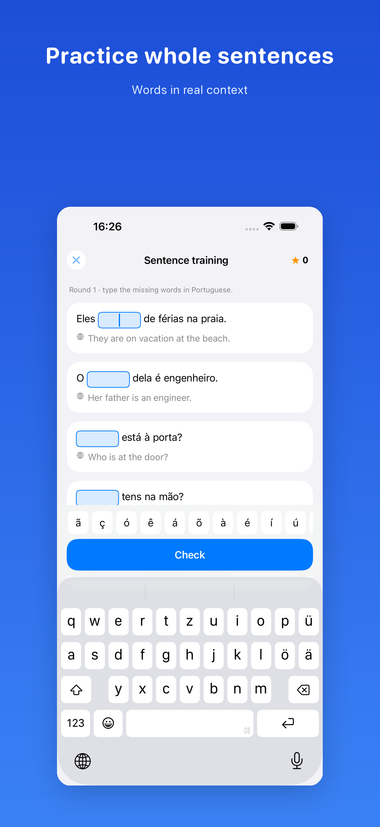 Azulino: Learn Portuguese