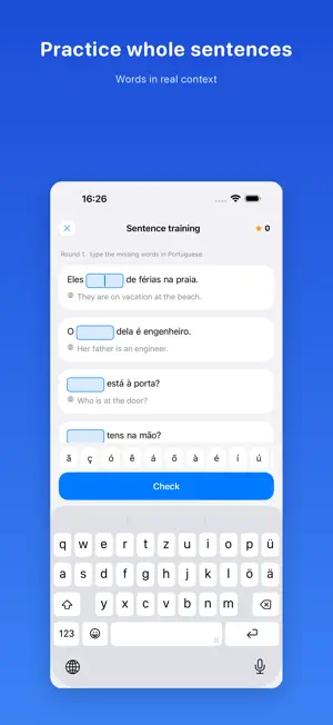 Azulino: Learn Portuguese screenshot 4