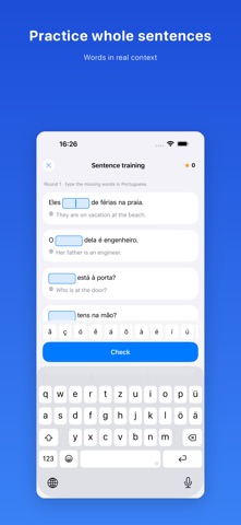 Azulino: Learn Portuguese Screenshot 4 of 6