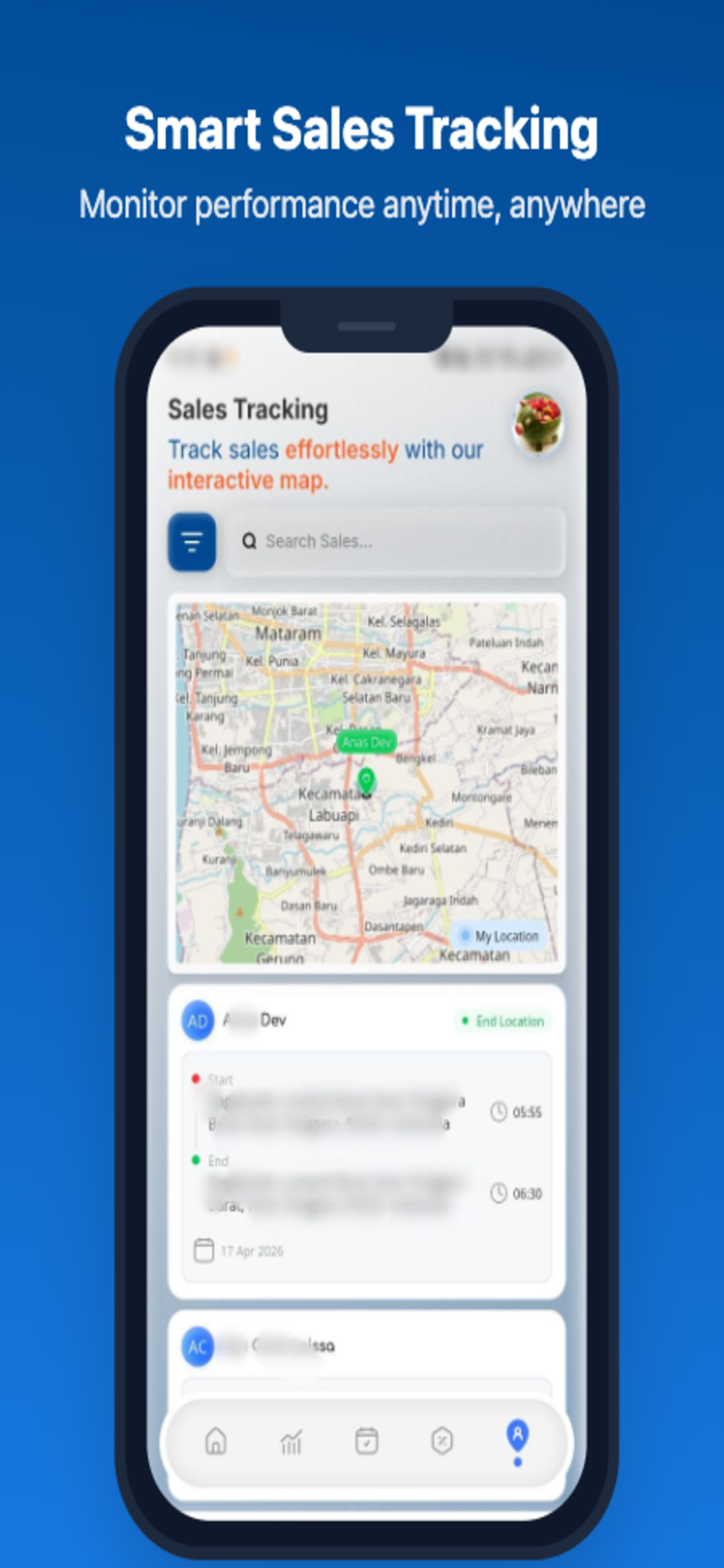 Livre Sales Tracker