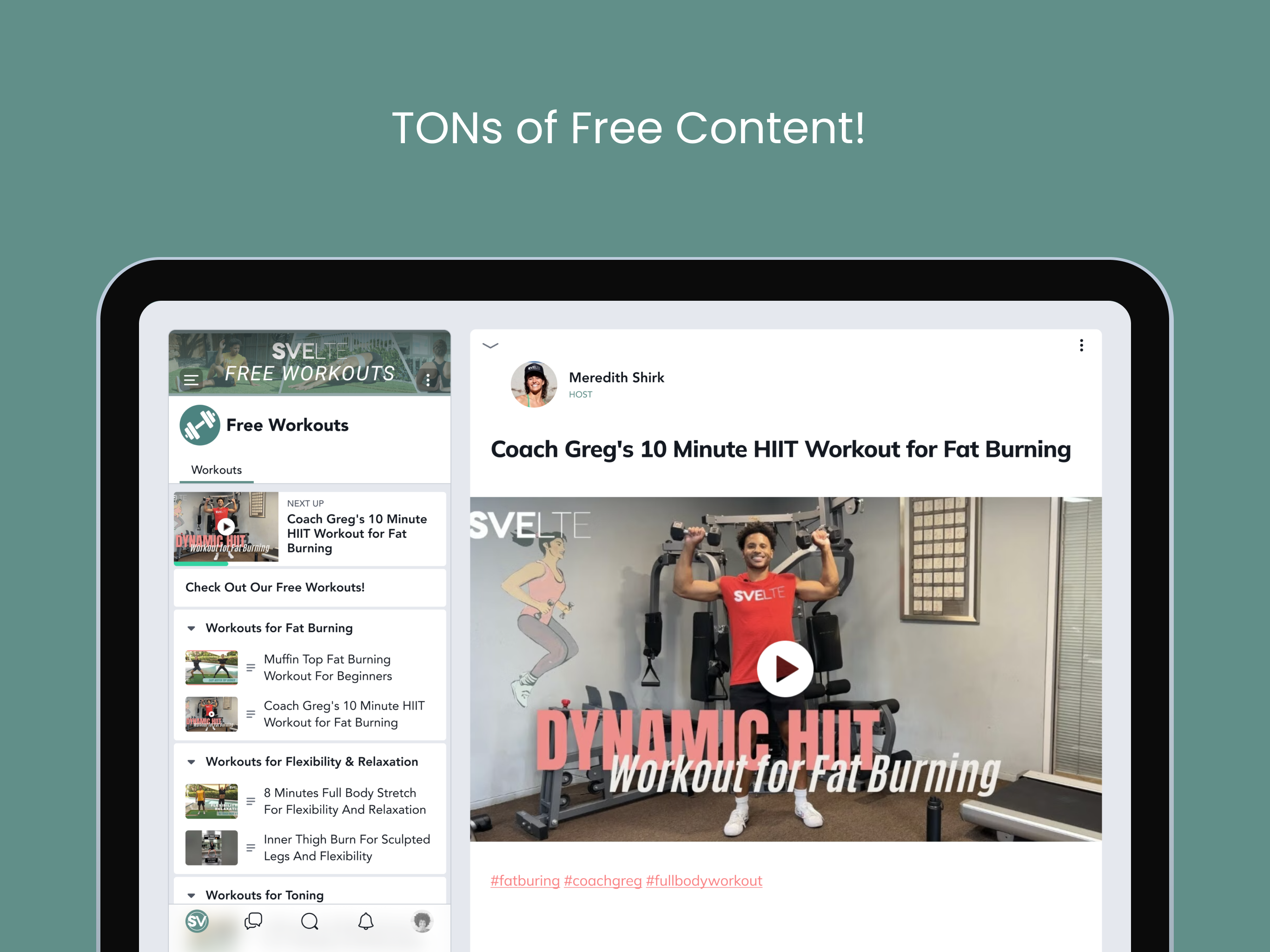 Svelte: At Home Fitness screenshot 10