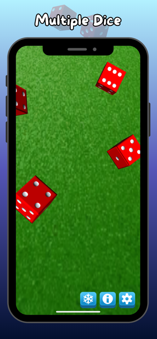 Dice Roller - Shake & Roll Screenshot 3 of 4