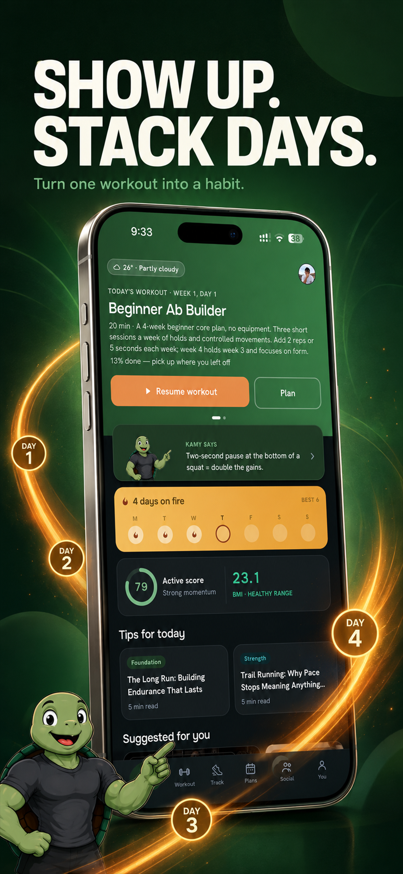 Kamee Fitness screenshot 6