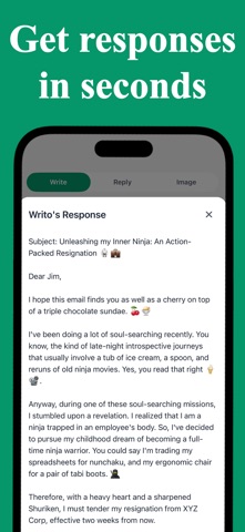 Writo - AI Writer Screenshot 5 of 7