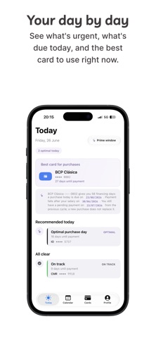 Waloop: Credit Card Tracker Screenshot 2 of 7