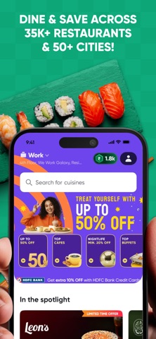 Dineout: Restaurant Offers iPhone screenshot 4