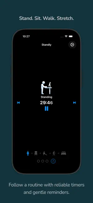 Standly | Standing desk timer screenshot 4
