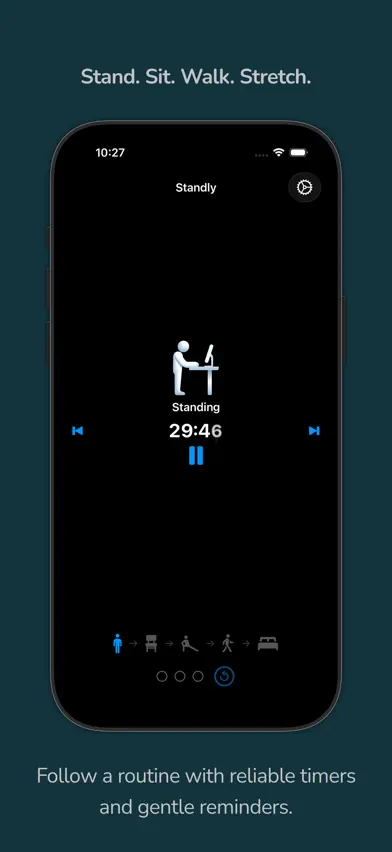Standly | Standing desk timer screenshot 4