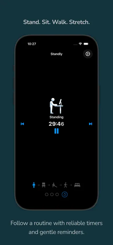 Standly | Standing desk timer screenshot 4 of 9