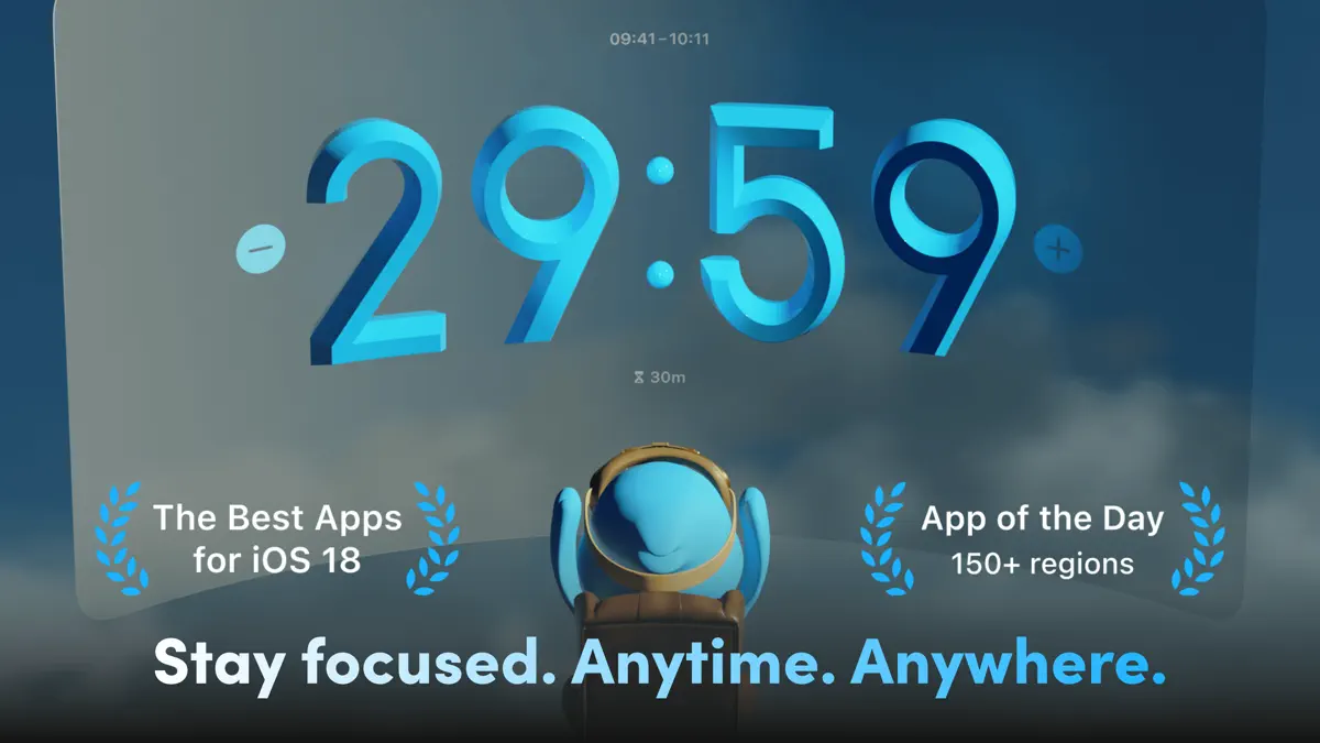 Bluebird Focus Timer screenshot 1