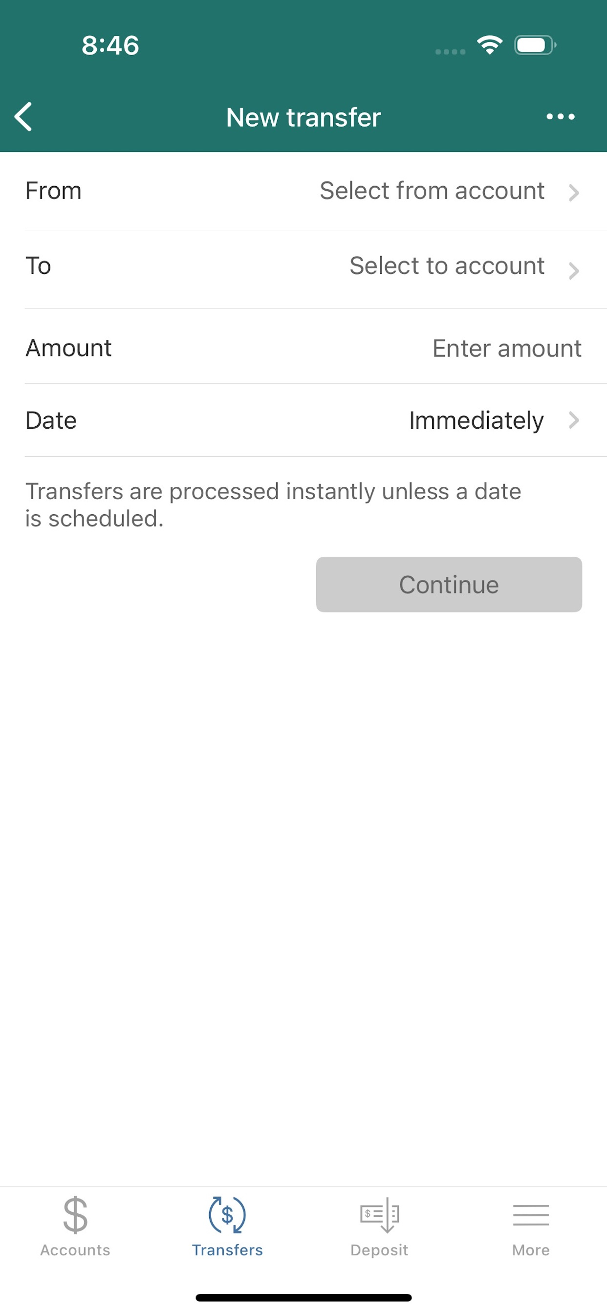 Memorial FCU screenshot 4
