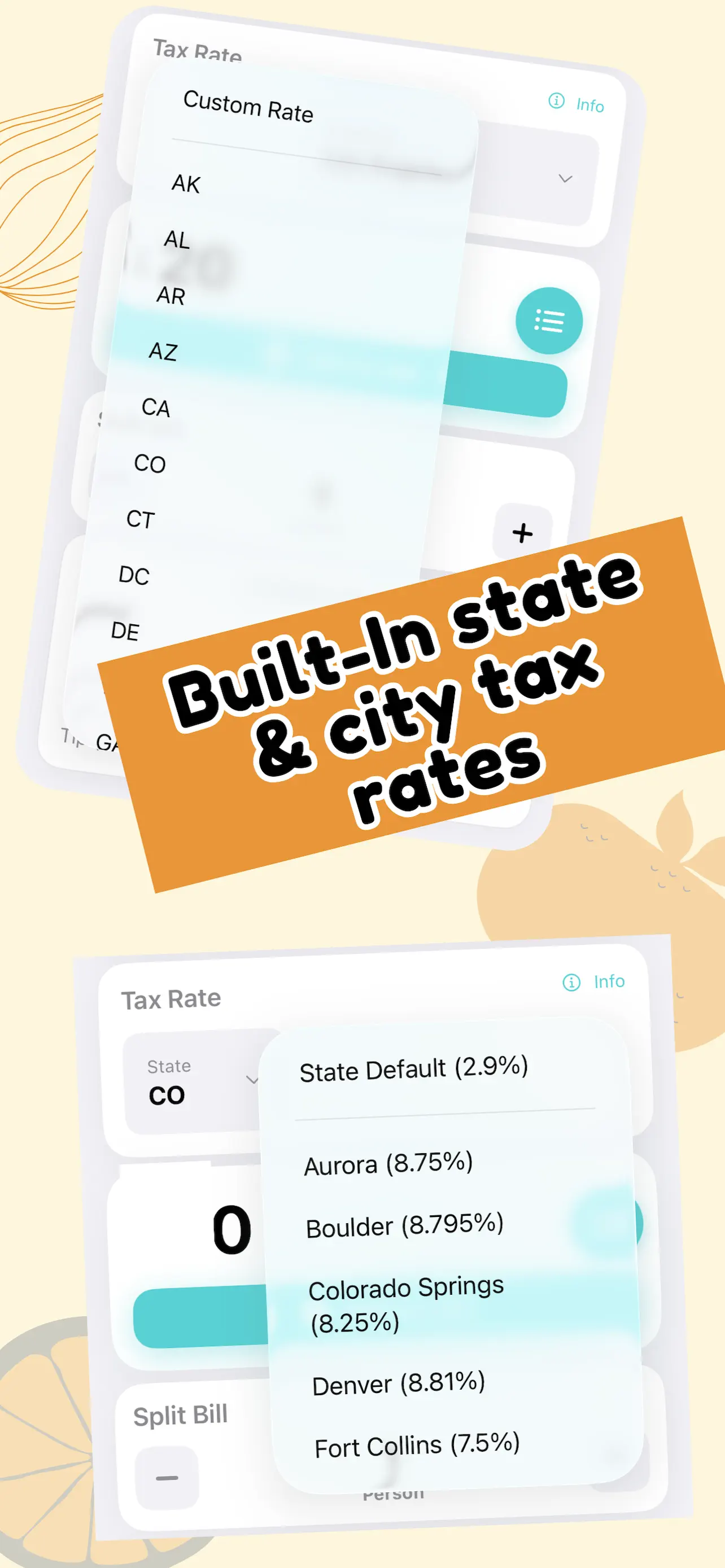 #4. Tip Calculator: Tax & Split (iOS) By: MomentumWorks Technology LLC