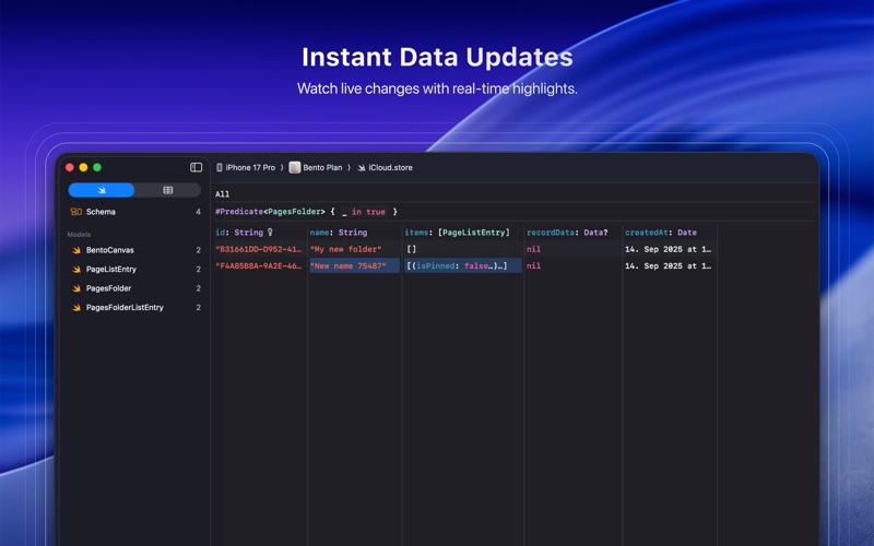 DataScout for SwiftData screenshot