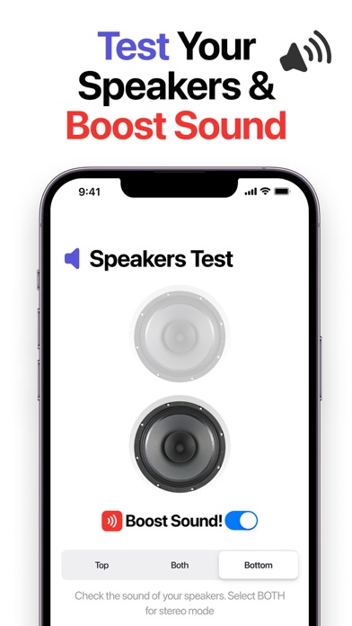 Speaker Tool & Noise Meter Screenshot