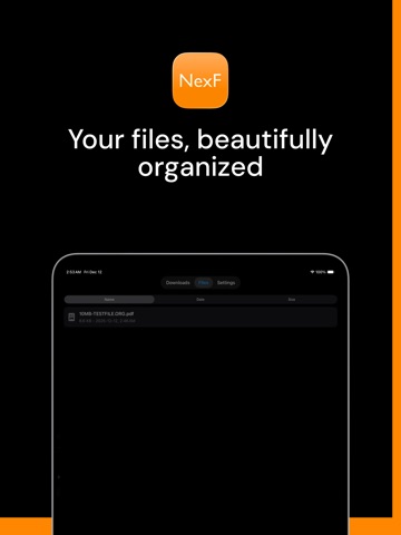 Nex File: File Manager ipad screenshot 2
