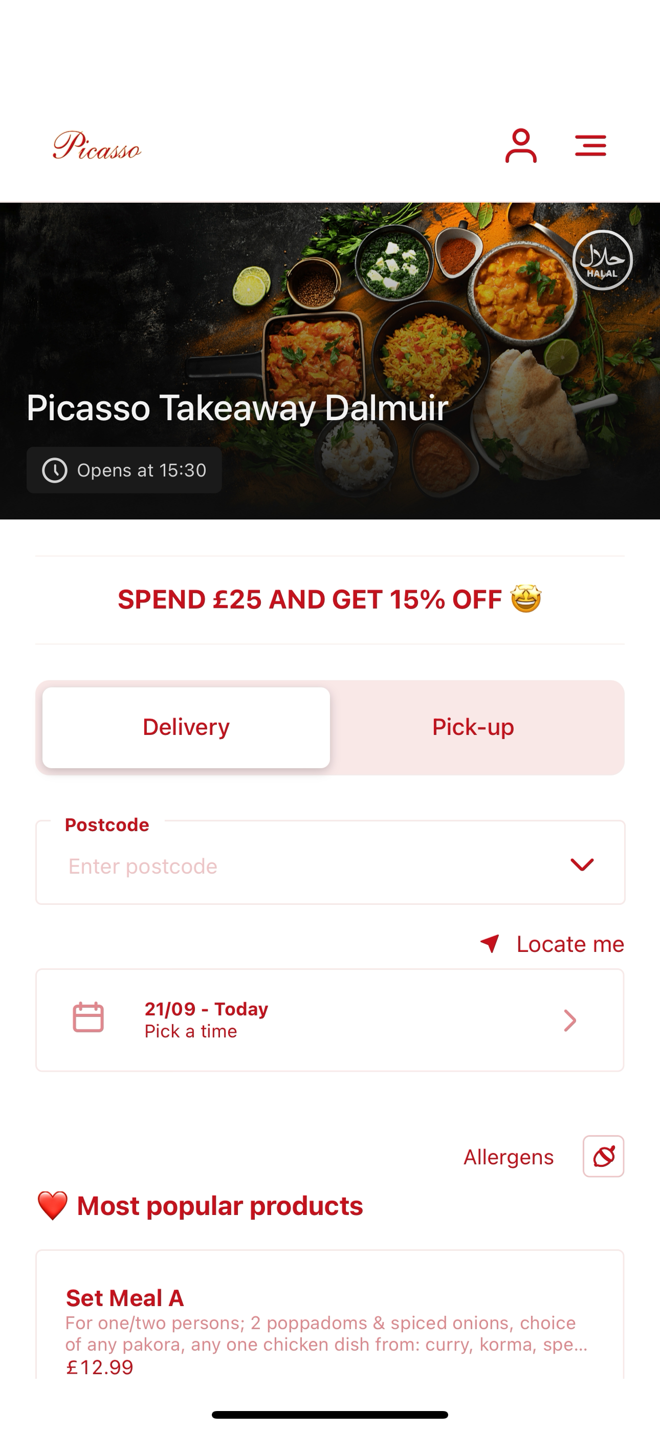 Picasso Takeaway Dalmuir screenshot 3