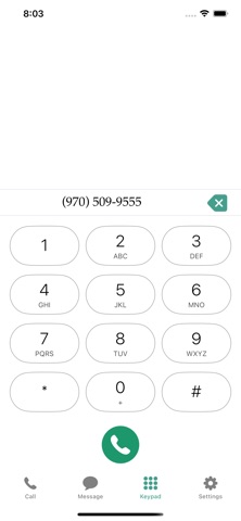 ROS Voip Phone System iPhone screenshot