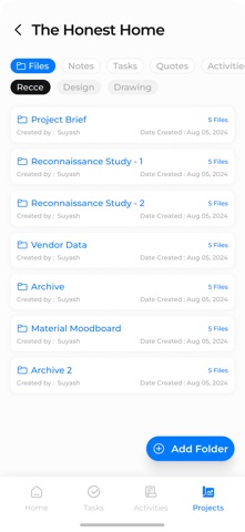 Project Studio screenshot