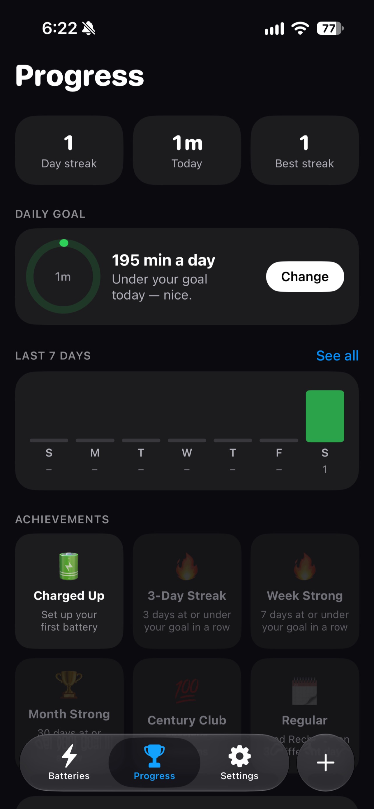 Screenshot 4 of Recharge: Screen Time