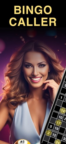 Bingo Caller, Cards & Tickets iPhone screenshot