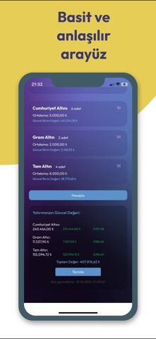 Yatırımım Altın screenshot