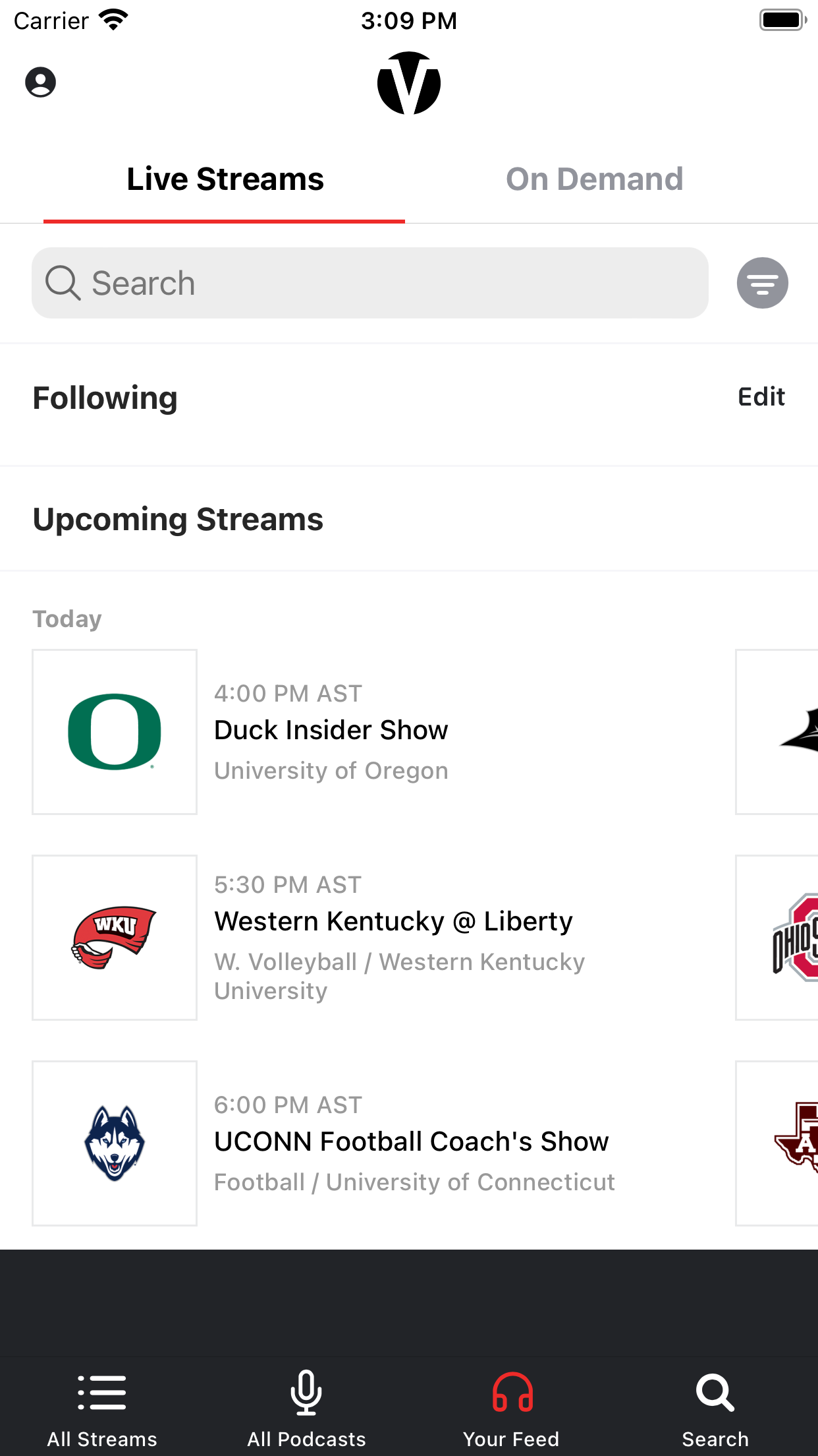 Varsity Network screenshot 3
