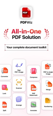 PDFWiz: PDF Scanner Screenshot 1 of 6