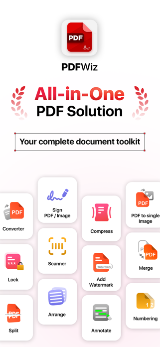 PDFWiz: PDF Scanner Screenshot 1 of 6