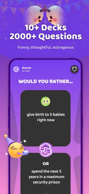 Would You Rather Adult - Wyrly screenshot 2
