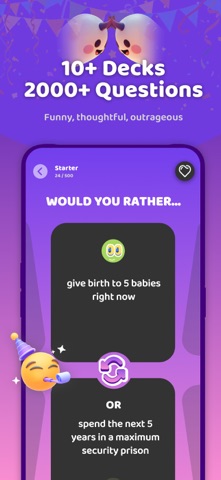 Would You Rather Adult - Wyrly iPhone screenshot