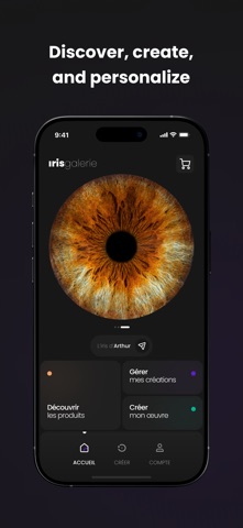 Iris Galerie screenshot
