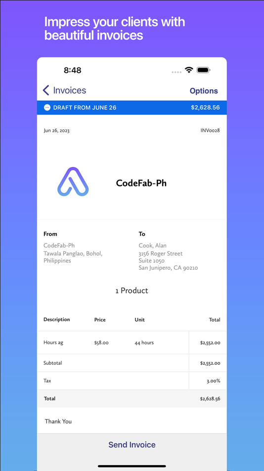 #4. Invoice & Estimate with Alto (iOS) 由: James John Group, LLC