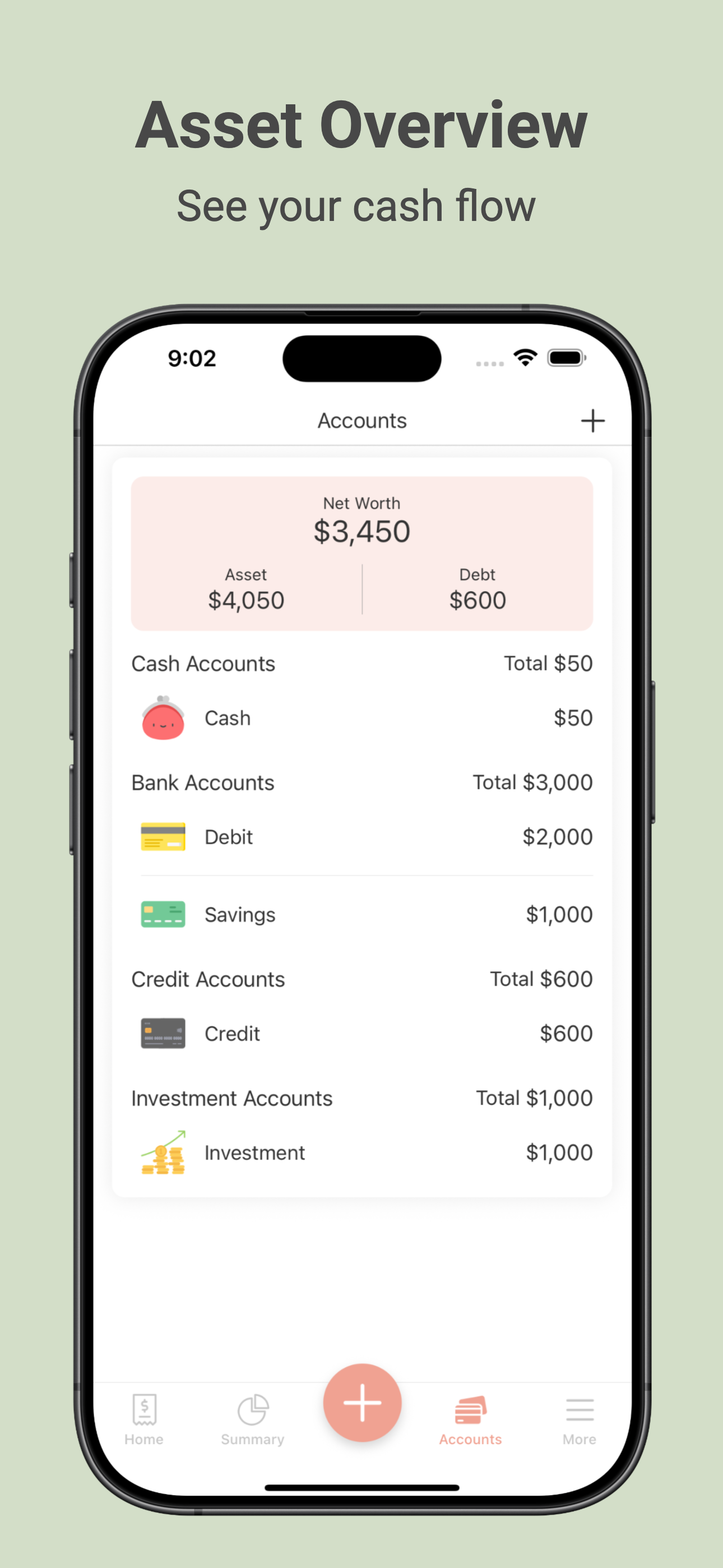Peach Budget: Expense Tracker