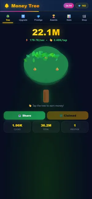 Idle Money Tree: Cash Clicker screenshot 3