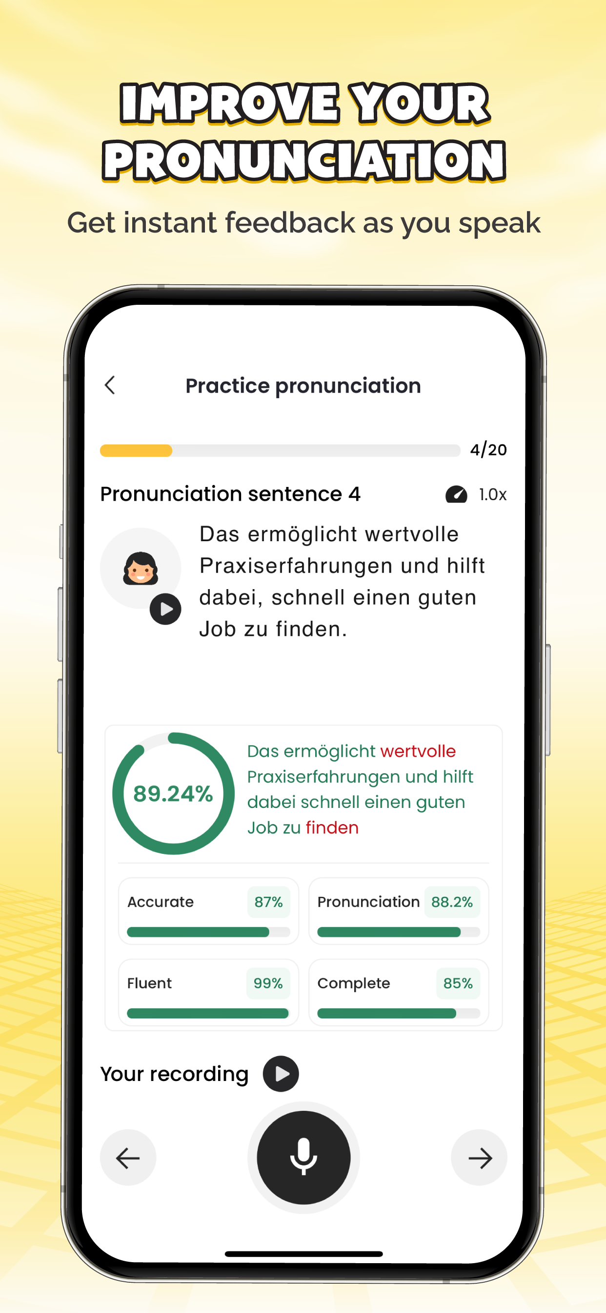 Todaii: Learn German A1-C1 screenshot 9