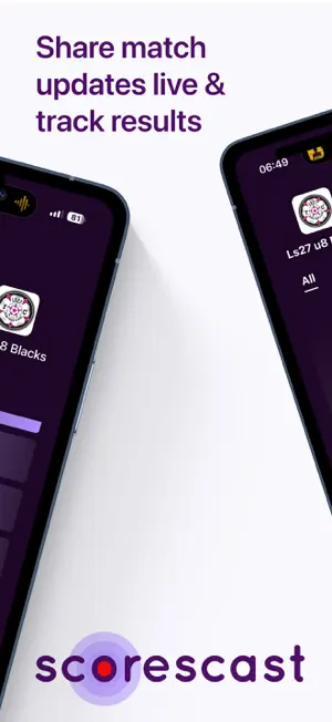 ScoresCast screenshot 2