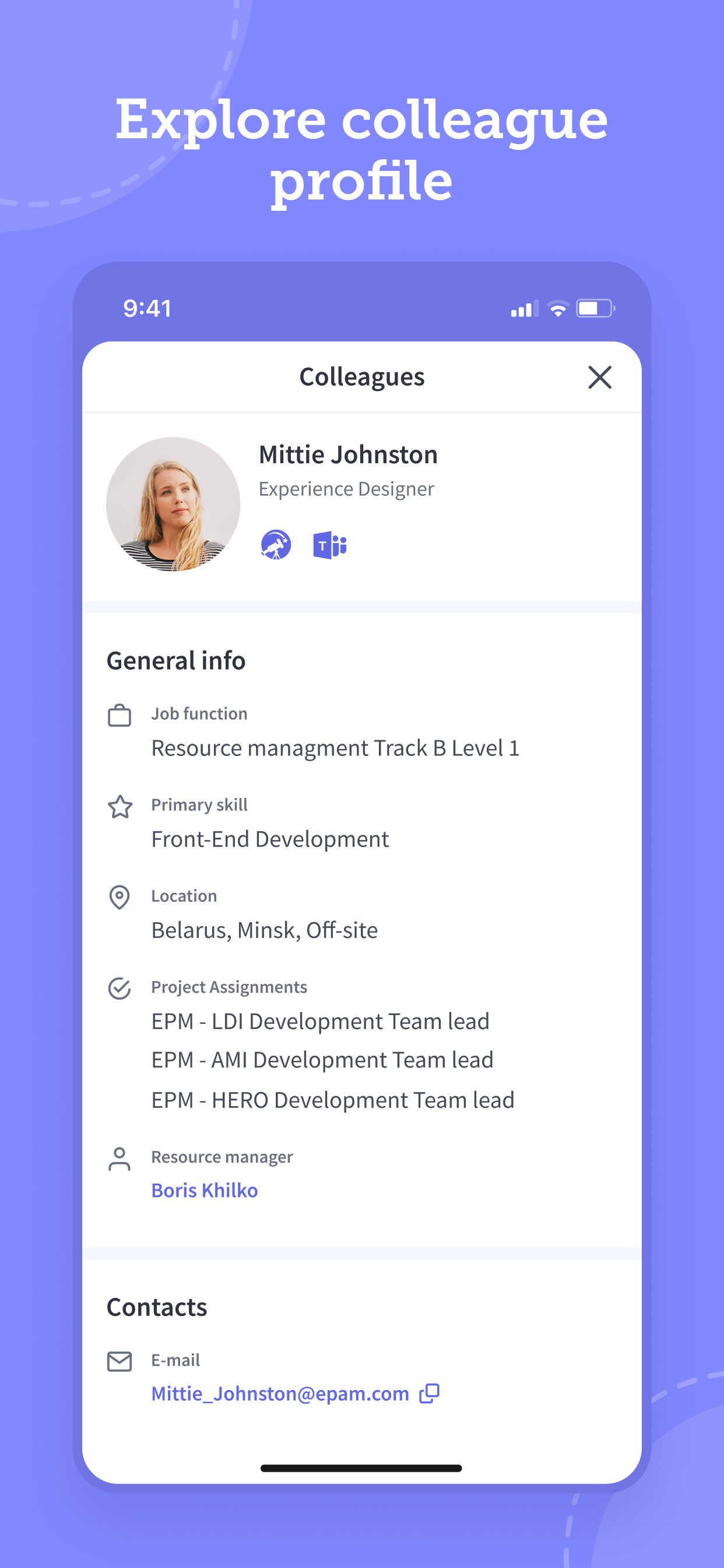 EPAM Connect screenshot 5