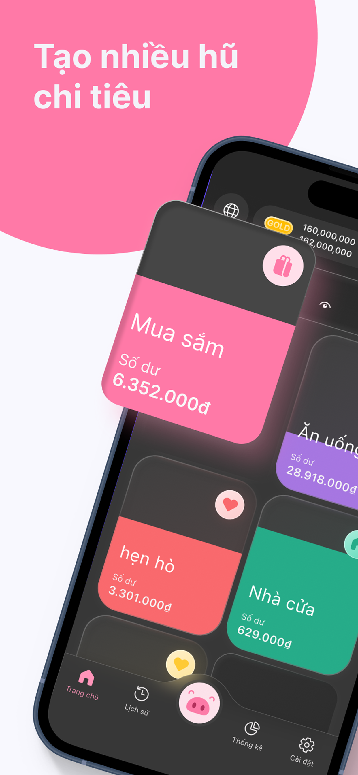 Money Pig - Quản lý chi tiêu